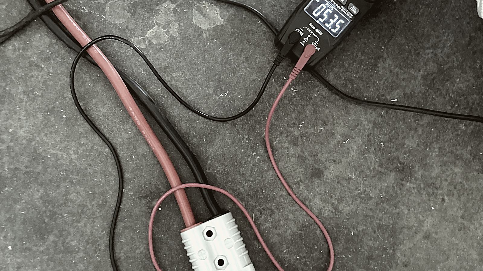 Metering a Rhino at the Anderson connector